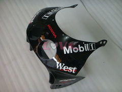 West - White Black Fairings and Bodywork For 1990-1994 CBR250RR #LF4973