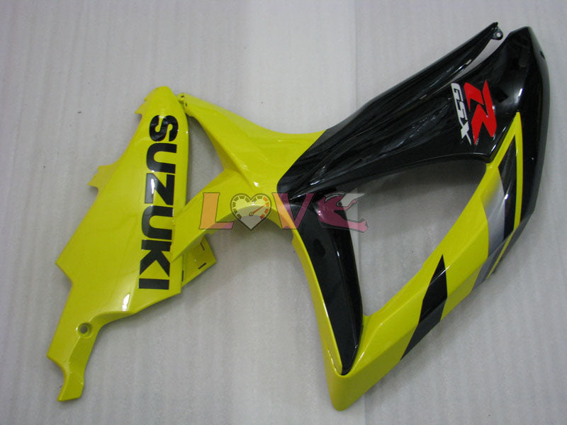 Factory Style - Yellow Black Fairings and Bodywork For 2008-2010 GSX-R600 #LF3974
