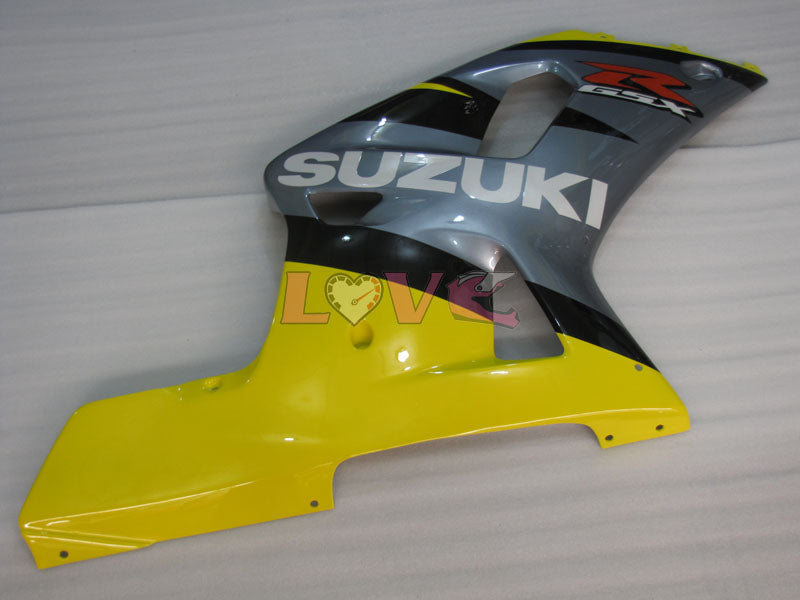 Factory Style - Yellow Silver Fairings and Bodywork For 2000-2003 GSX-R750 #LF4240