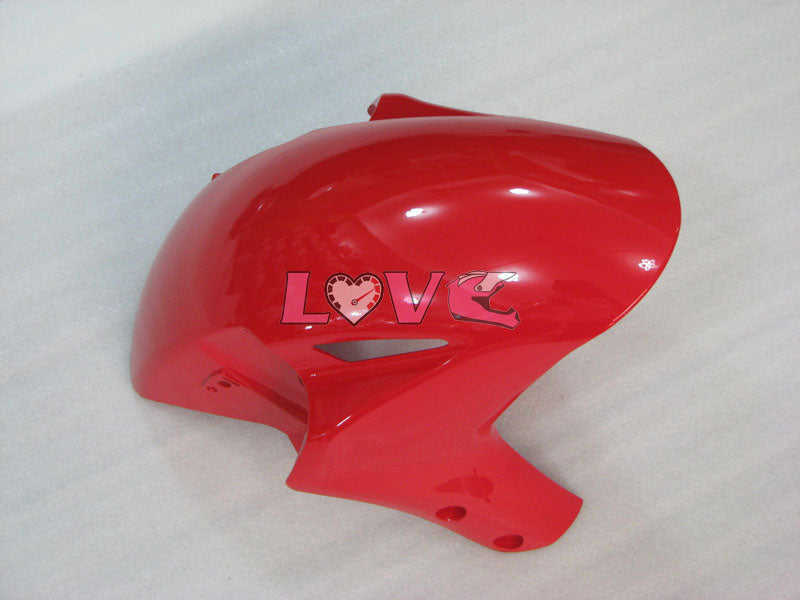 Fireblade - Red Black Matte Fairings and Bodywork For 2004-2005 CBR1000RR #LF4402