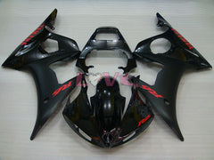 Factory Style - Black Matte Fairings and Bodywork For 2003-2004 YZF-R6 #LF3531