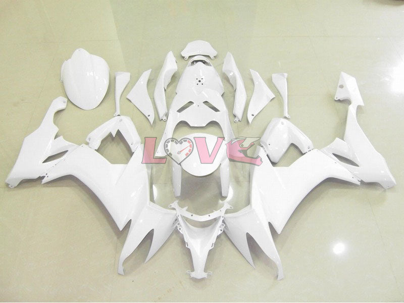 Factory Style - White Fairings and Bodywork For 2008-2010 NINJA ZX-10R #LF6221