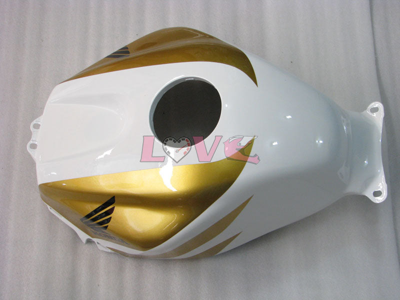 Repsol - White Gold Fairings and Bodywork For 2003-2004 CBR600RR #LF5332
