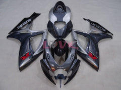 Factory Style - Black Grey Fairings and Bodywork For 2006-2007 GSX-R600 #LF4030