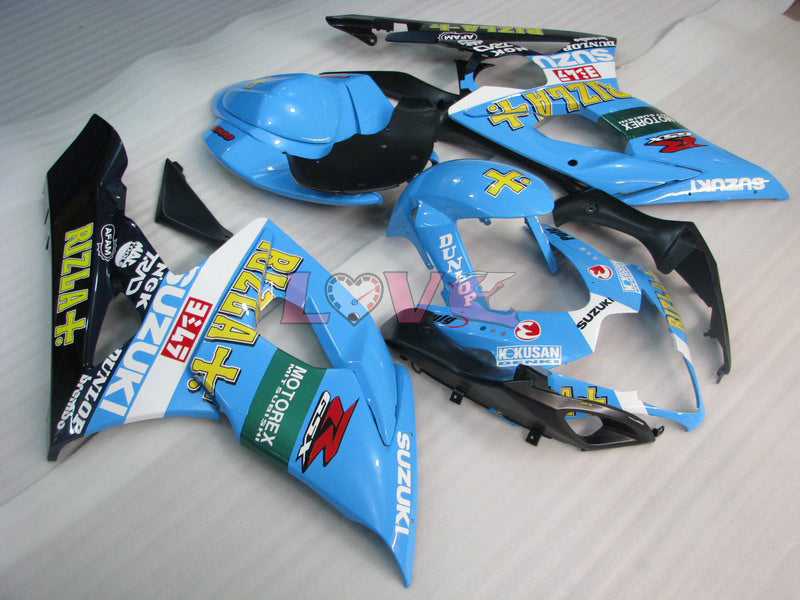 DUNLOP Rizla+ - Blue Black Fairings and Bodywork For 2005-2006 GSX-R1000 #LF5799