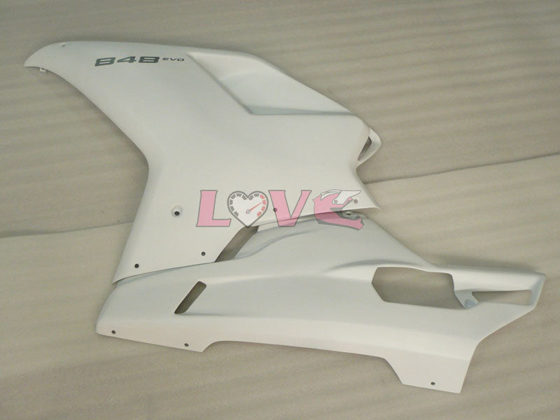 Factory Style - White Fairings and Bodywork For 2008-2013 848 #LF5686