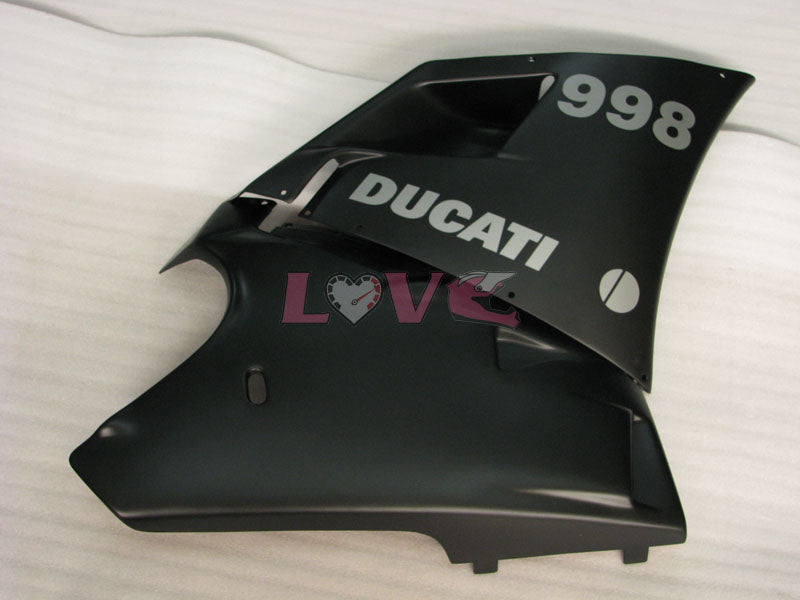 Factory Style - Black Matte Fairings and Bodywork For 2002-2004 998 #LF5586