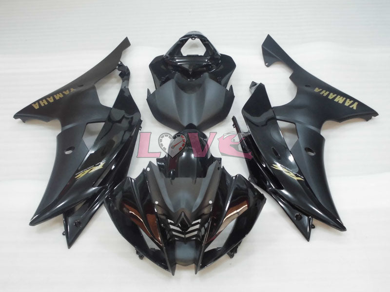 Factory Style - Black Fairings and Bodywork For 2008-2016 YZF-R6 #LF3409
