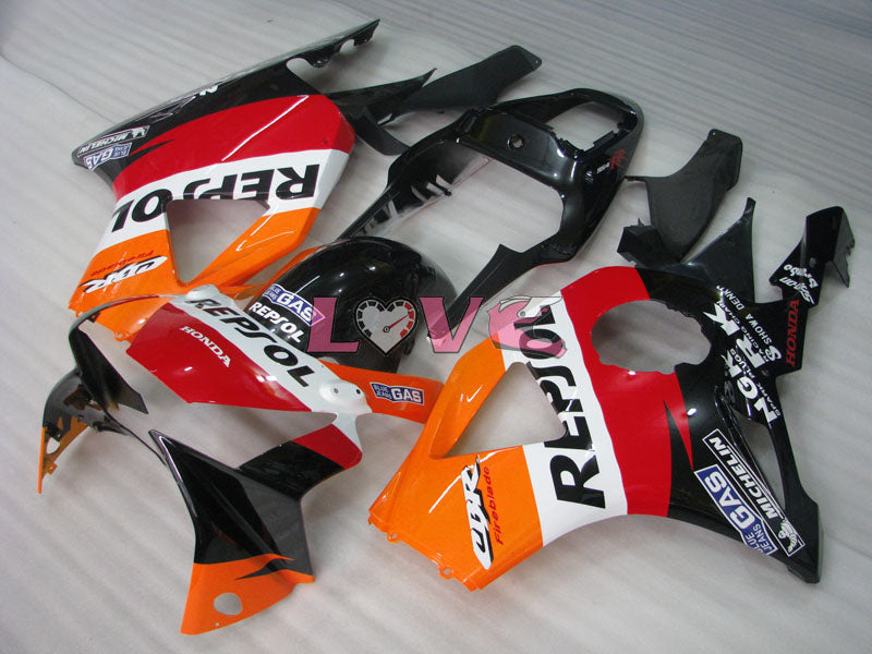 Repsol - Red Black Fairings and Bodywork For 2002-2003 CBR954RR #LF5182