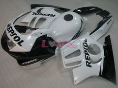 Repsol - White Black Fairings and Bodywork For 1997-1998 CBR600F3 #LF4525