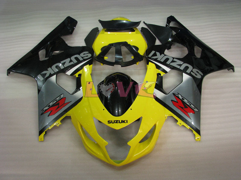 Factory Style - Yellow Black Fairings and Bodywork For 2004-2005 GSX-R750 #LF6615