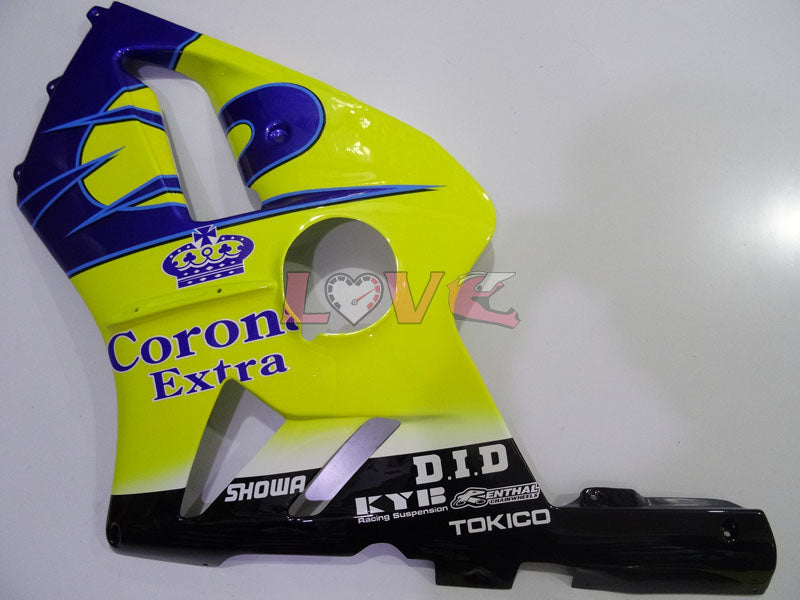 Corona - Yellow Blue Fairings and Bodywork For 2002-2005 NINJA ZX-12R #LF3237