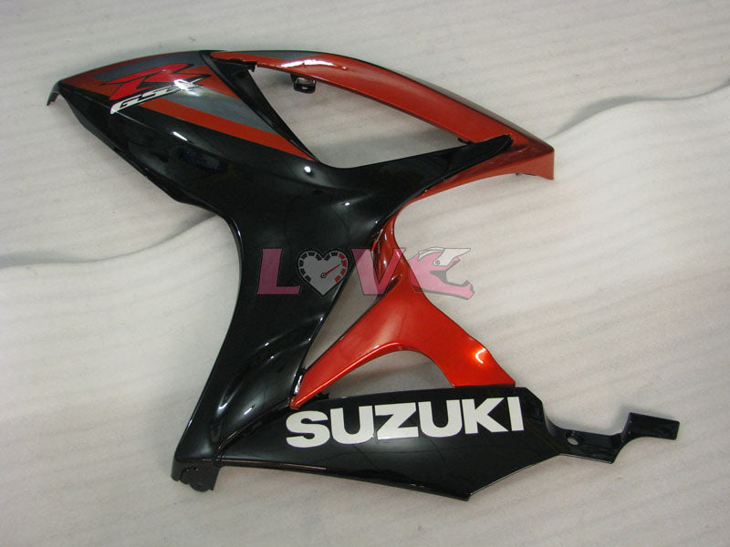 Factory Style - Red Black Fairings and Bodywork For 2006-2007 GSX-R600 #LF6265