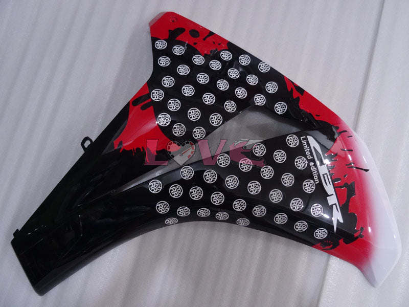 Customize - White Black Fairings and Bodywork For 2008-2011 CBR1000RR #LF4344