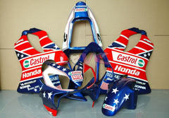 Castrol - Orange Black Fairings and Bodywork For 2001-2003 CBR600F4i #LF7664