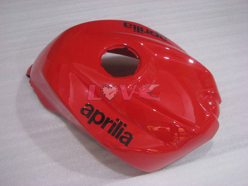 Customize - Red White Black Fairings and Bodywork For 2004-2009 RS125 #LF3084