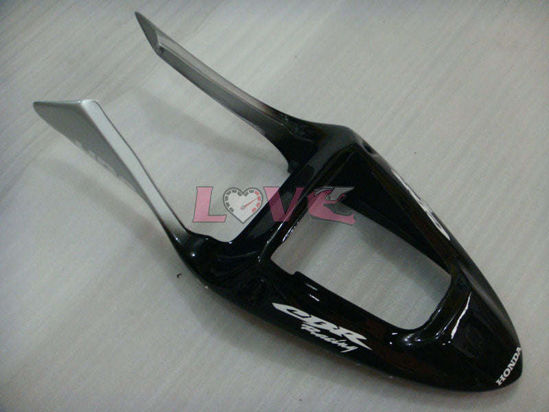 SevenStars - Black Silver Fairings and Bodywork For 2001-2003 CBR600F4i #LF7628