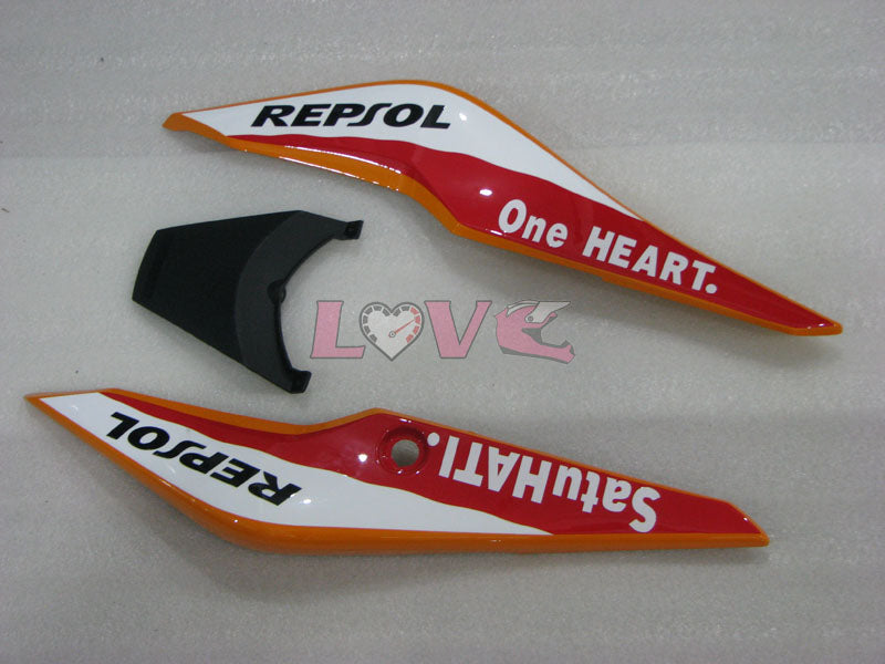 PEPSI - Orange White Black Fairings and Bodywork For 2011-2016 CBR250RR #LF3041
