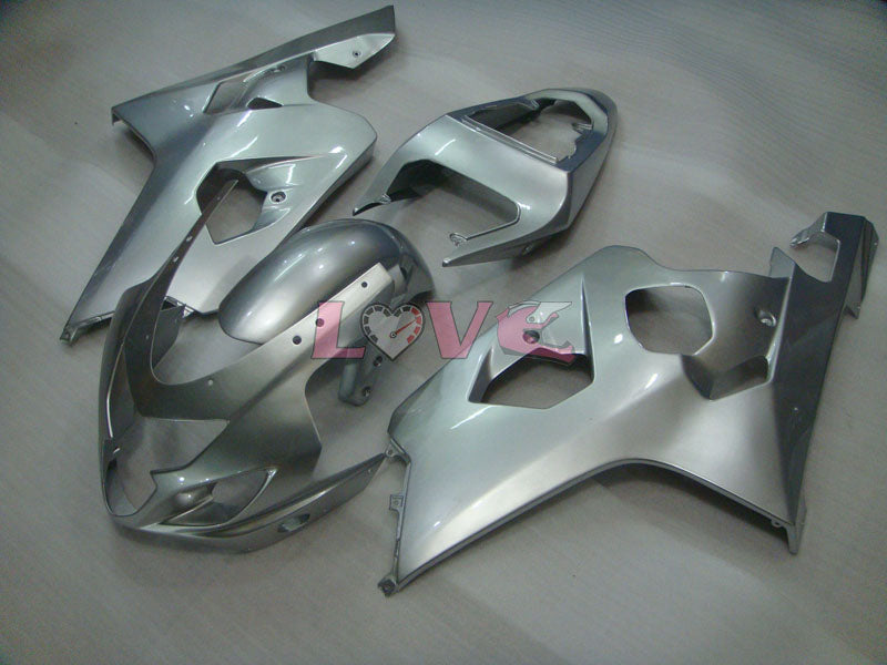Factory Style - Silver Fairings and Bodywork For 2004-2005 GSX-R600 #LF6481