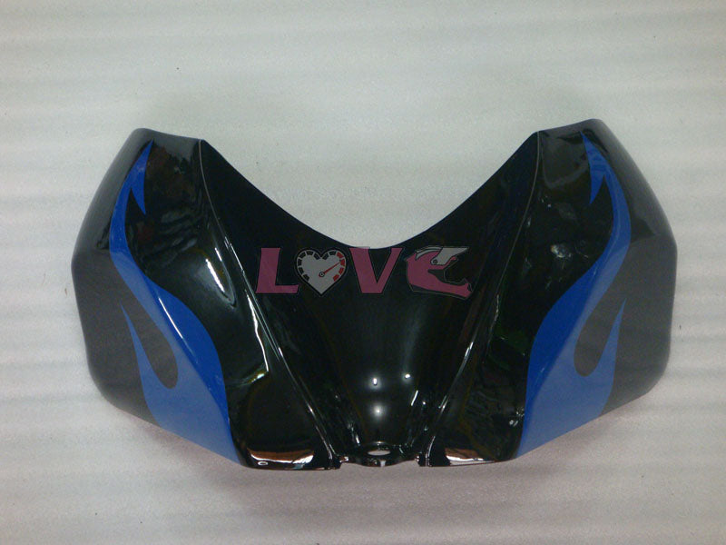 Flame - Blue Black Fairings and Bodywork For 2006-2007 GSX-R600 #LF6357