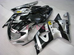 Factory Style - Black Silver Fairings and Bodywork For 2001-2003 GSX-R600 #LF6707