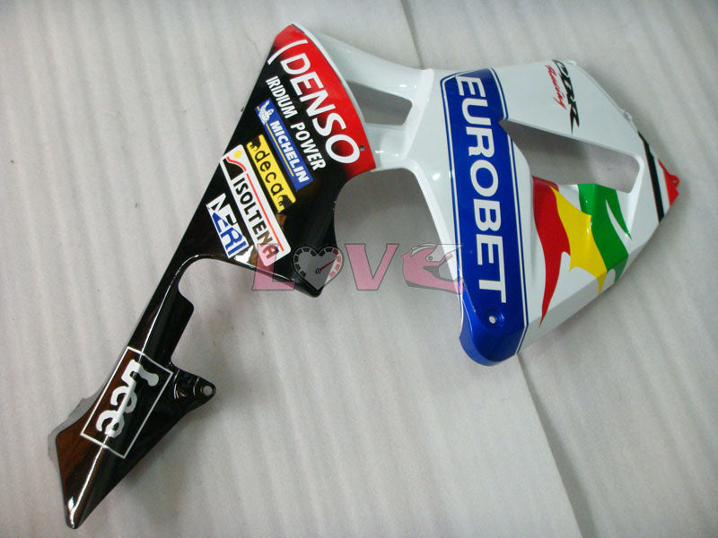 Lee - White Black Fairings and Bodywork For 2003-2004 CBR600RR #LF5385