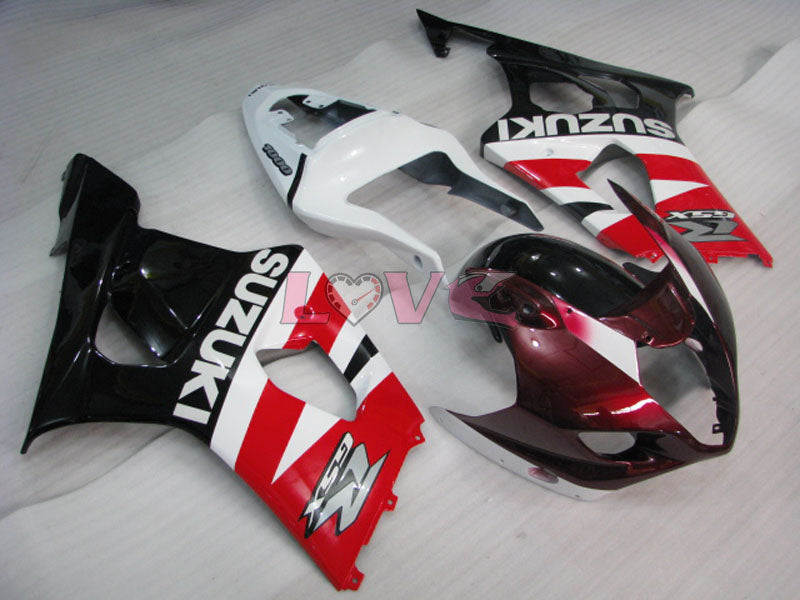 Factory Style - Red White Fairings and Bodywork For 2003-2004 GSX-R1000 #LF5947