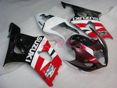Factory Style - Red White Fairings and Bodywork For 2003-2004 GSX-R1000 #LF5947