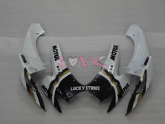 Lucky Strike - White Black Fairings and Bodywork For 2006-2007 GSX-R750 #LF6530