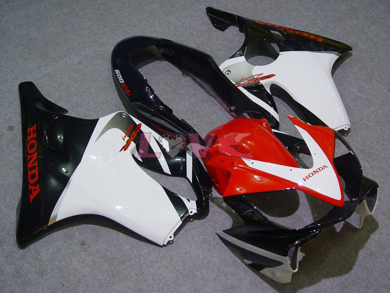Factory Style - White Black Fairings and Bodywork For 2004-2007 CBR600F4i #LF7611