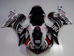 FIAT - White Black Fairings and Bodywork For 2005 YZF-R6 #LF3497