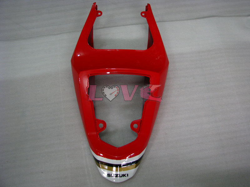 Lucky Strike - Red White Fairings and Bodywork For 2004-2005 GSX-R750 #LF6577