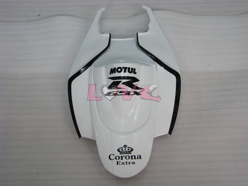 Corona - White Black Fairings and Bodywork For 2006-2007 GSX-R750 #LF6564