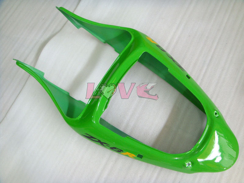 Factory Style - Green Black Fairings and Bodywork For 2000-2002 NINJA ZX-6R #LF6167