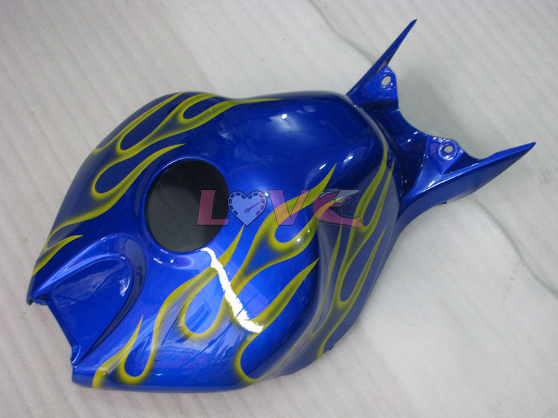 Flame - Yellow Blue Fairings and Bodywork For 2006-2007 CBR1000RR #LF7226