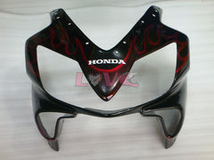 Flame - Red Black Fairings and Bodywork For 2001-2003 CBR600F4i #LF4491