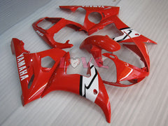 Factory Style - Red White Fairings and Bodywork For 2003-2004 YZF-R6 #LF3557
