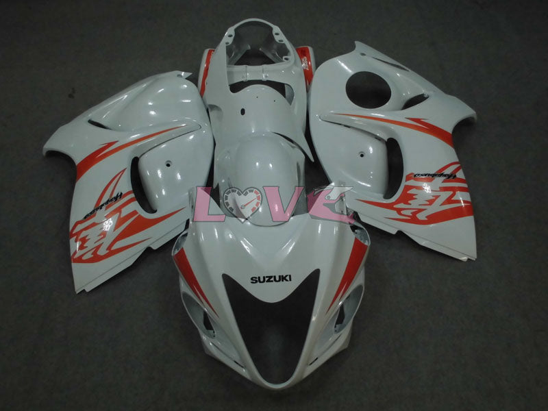 Factory Style - Red White Fairings and Bodywork For 2008-2020 Hayabusa #LF3782