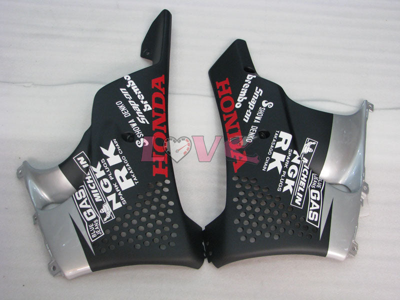 Repsol - Black Silver Fairings and Bodywork For 1994-1995 CBR900RR #LF3016