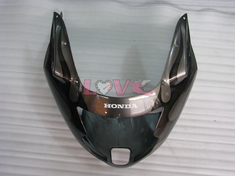 Flame - Black Grey Fairings and Bodywork For 1996-2007 CBR1100XX #LF5136
