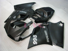 Factory Style - Black Matte Fairings and Bodywork For 2002-2004 998 #LF5586
