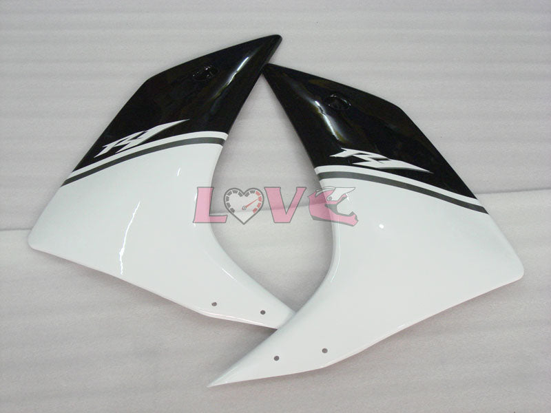 Moriwaki - White Black Fairings and Bodywork For 2007-2008 YZF-R1 #LF3675