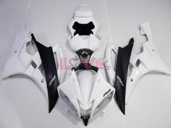 Factory Style - White Black Fairings and Bodywork For 2006-2007 YZF-R6 #LF3448