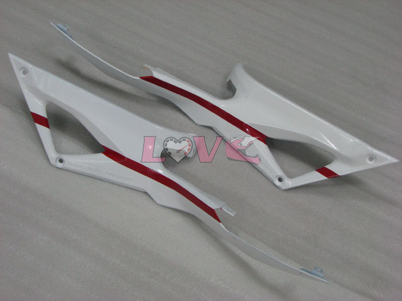 Factory Style - Red White Black Fairings and Bodywork For 2008-2013 848 #LF3155