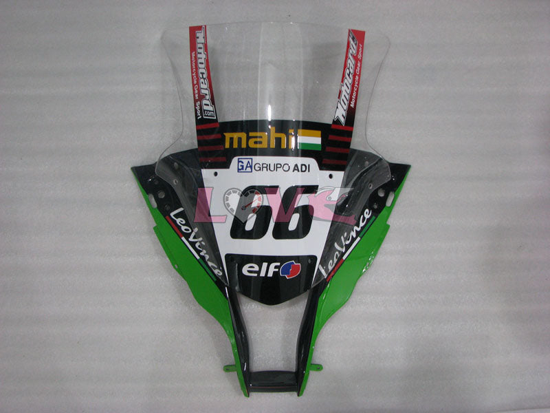 Factory Style - Green Black Fairings and Bodywork For 2011-2015 Ninja ZX-10R #LF3245