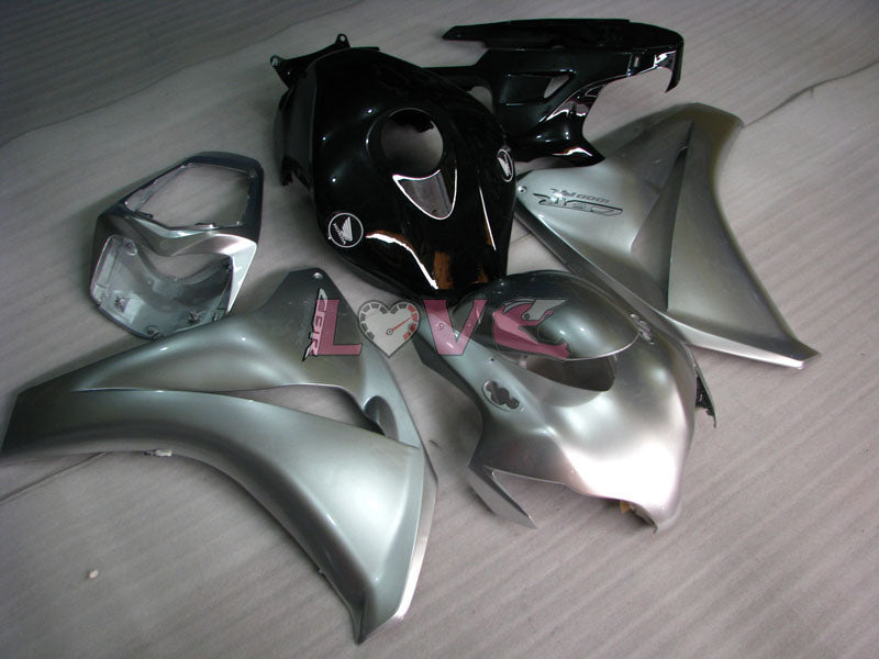 Fireblade - Black Silver Fairings and Bodywork For 2008-2011 CBR1000RR #LF7150