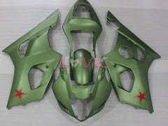 Factory Style - ArmyGreen Fairings and Bodywork For 2003-2004 GSX-R1000 #LF3855