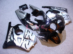 Fireblade - Black Silver Fairings and Bodywork For 1990-1994 CBR250RR #LF5021