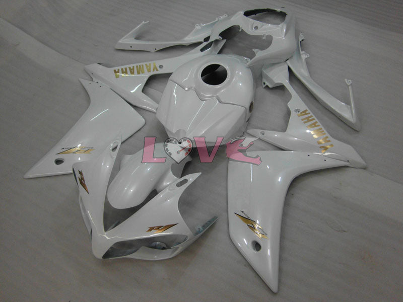 Factory Style - White Fairings and Bodywork For 2007-2008 YZF-R1 #LF6966