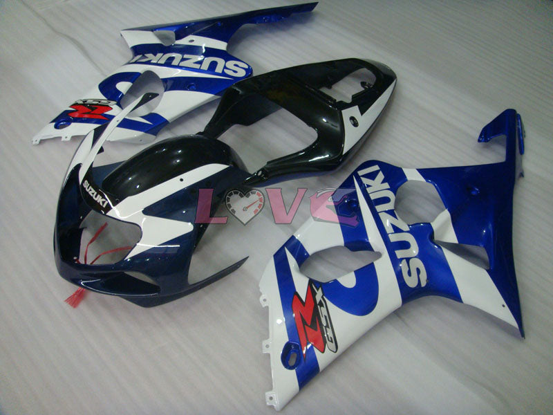 Factory Style - Blue White Fairings and Bodywork For 2000-2002 GSX-R1000 #LF6068